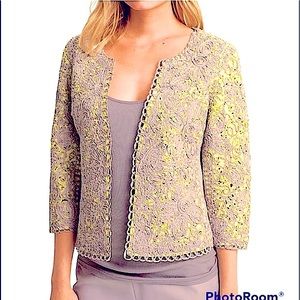 NIC + ZOE Lace Open Jacket plus Free Tank